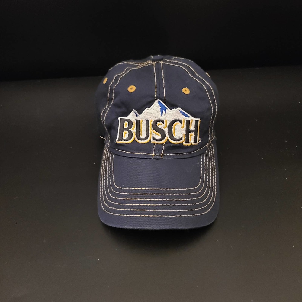H3 Headwear Anheiser Bush "Busch" Men's Baseball Cap, Size Adjustable.